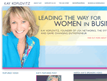 Tablet Screenshot of koplovitz.com